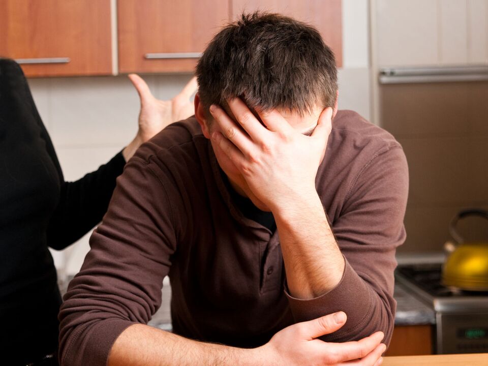 Streitigkeiten nach dem Sex vor der Verwendung von Eroboost